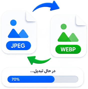 تبدیل تصویر JPEG به فرمت WebP با اوپتی‌پیک